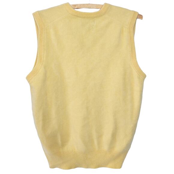 Chrysler Invitational Cashmere Sweater Vest J. McInerney Scotland Golf Vintage - Picture 10 of 10